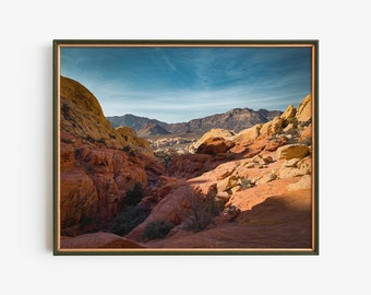 Southwest Desert Home Decor, Printable Nature Photography Wall Art