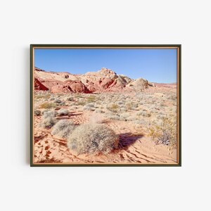 Desert Landscape Southwest Home Decor, Printable Nature Photography Wall Art