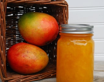 Mango Jam  16 oz Farmers Market Island Tropical Breakfast Condiment Brunch
