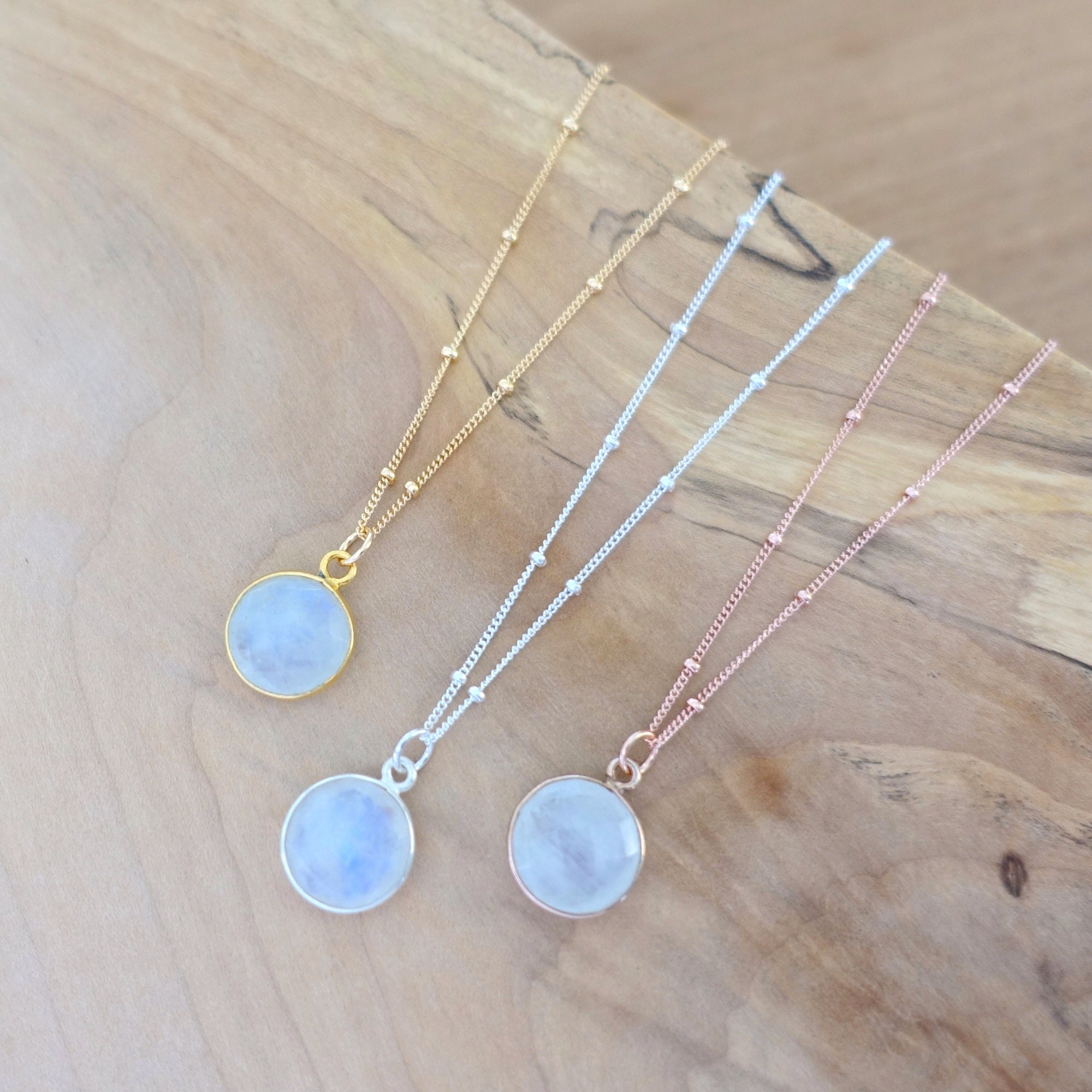 Rosalie Moonstone Necklace main image 1