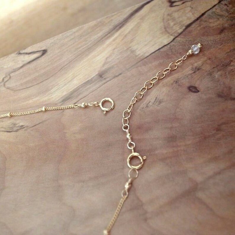 Necklace Extender Chain 14K Gold Filled Rose Gold Filled Etsy UK