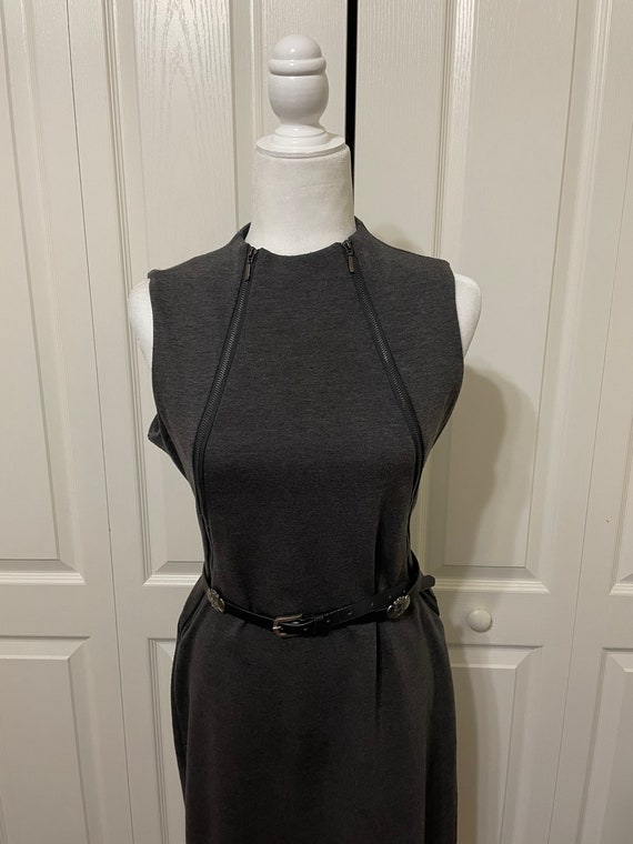Designer Calvin Klein Zipper Dress - image 5