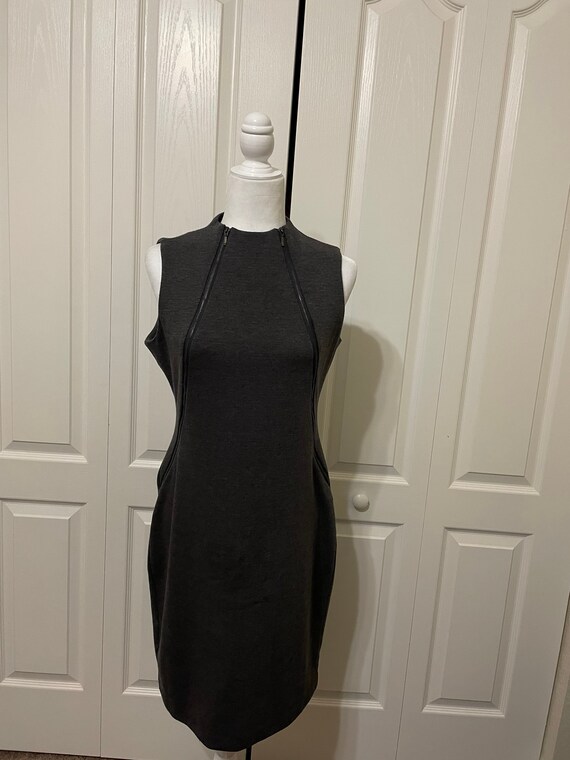 Designer Calvin Klein Zipper Dress - image 7