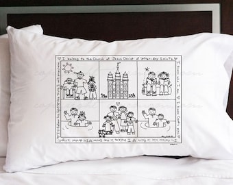 Baptism Pillowcase (w/ crayons)