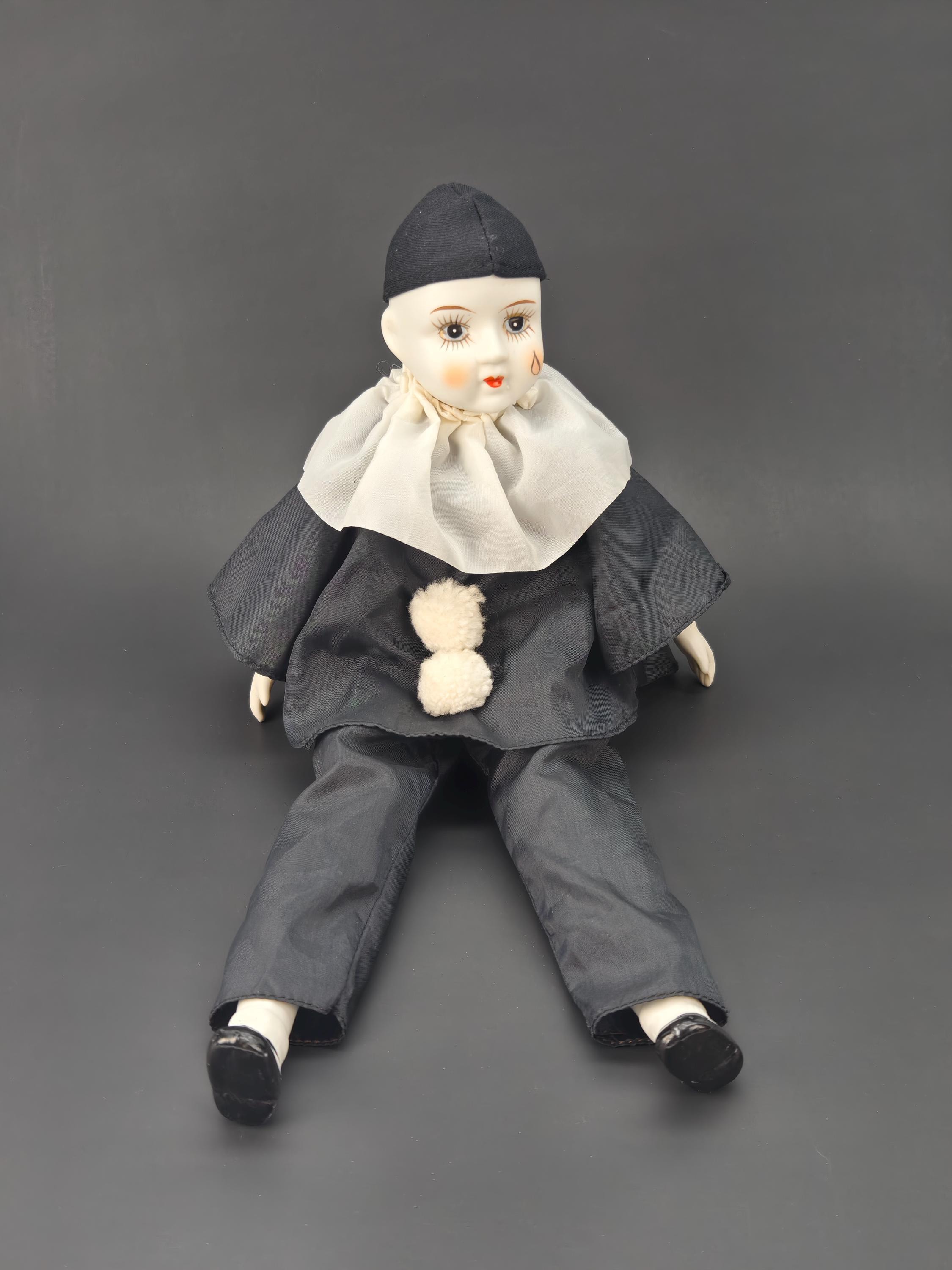 Vintage porcelain pierrot - Etsy 日本