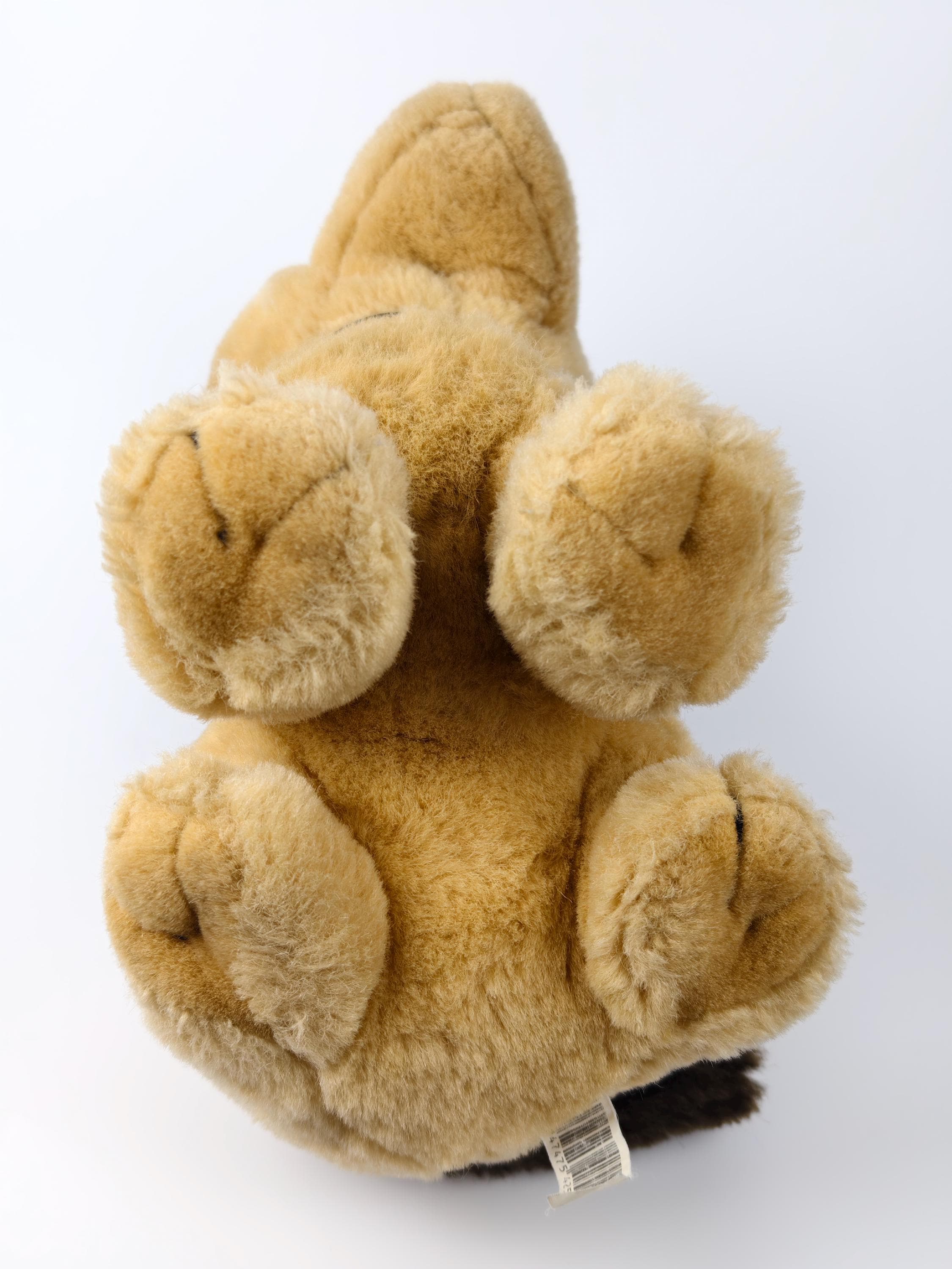 ヴィンテージのリアルなジャーマンシェパードのぬいぐるみ：12インチの