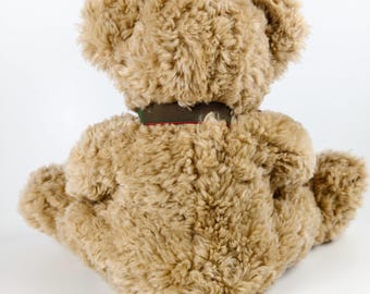 ヴィンテージ ラス・ベリー・ヒギンズ テディベア：14インチ ベージュ