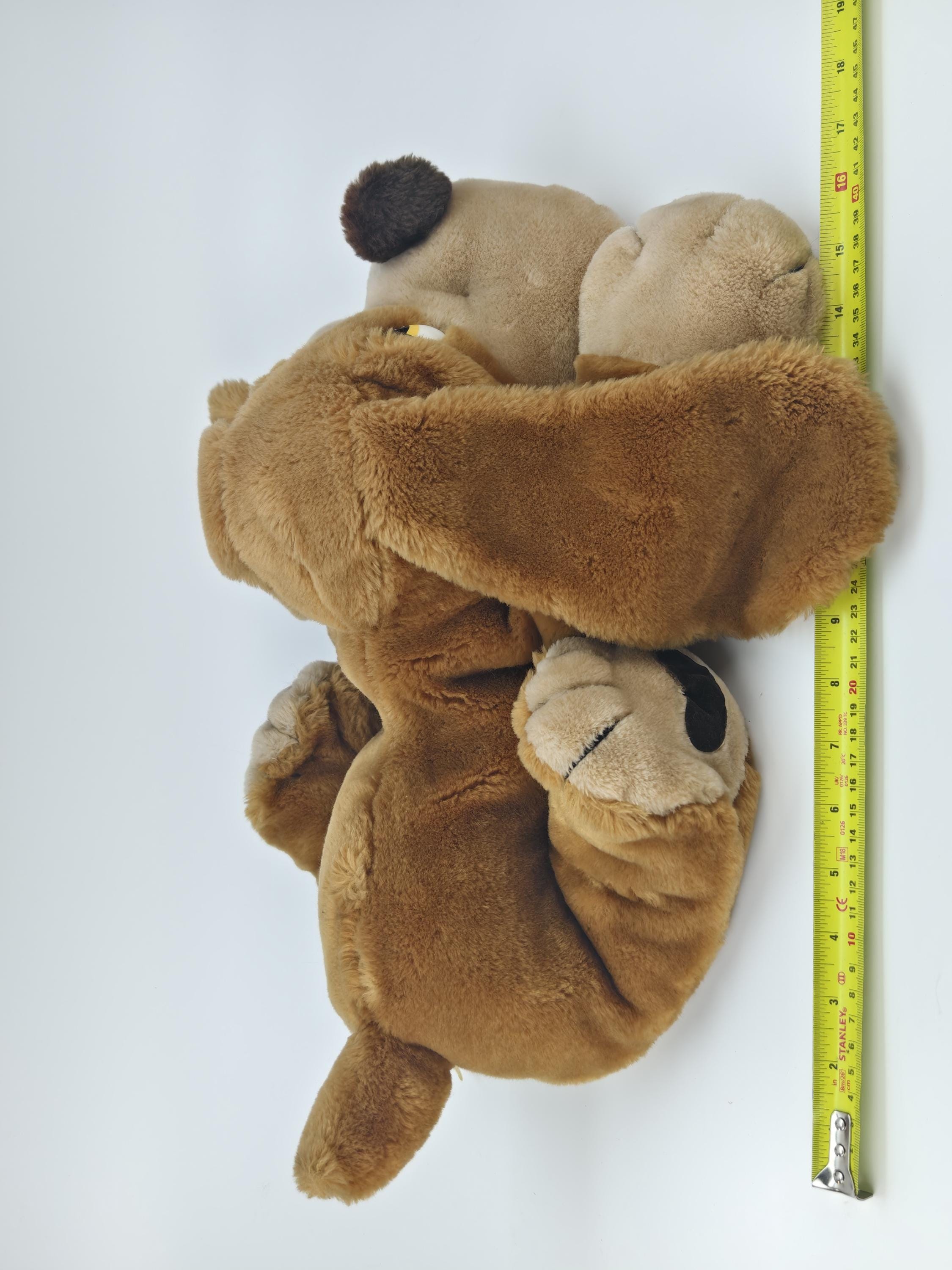 Vintage Russ Berrie Samuel Spaniel Plush Dog: 17