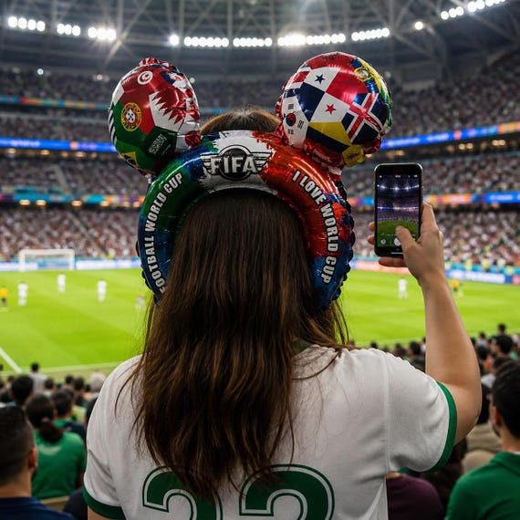 2026 FIFA World Cup Inflatable Headband – Game Day Fan Accessory