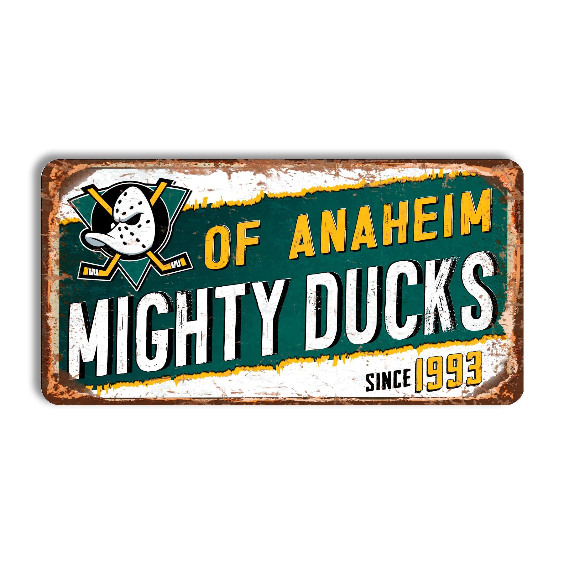 Mighty Ducks Sign - Etsy Canada