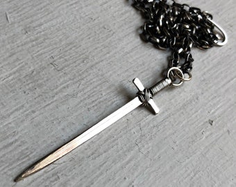 Sterling silver sword