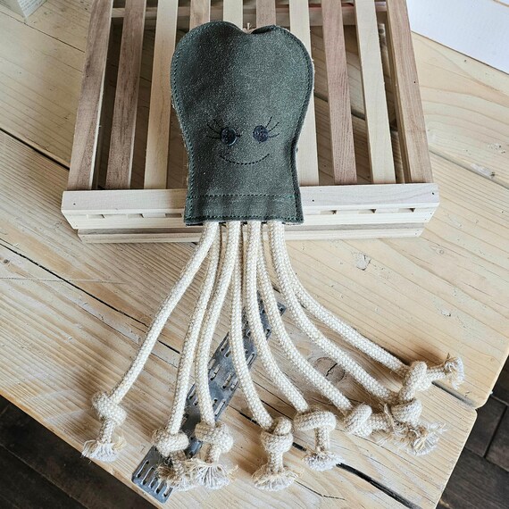Olive die Krake ko Hundespielzeug - Etsy.de