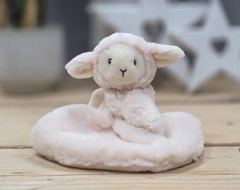 Ebba Eco Dekbed van Laurin Lamb Luvster - Zachte knuffel, zacht pluche, knuffel, knuffels, nieuwe babycadeaus, cadeaus voor kinderen