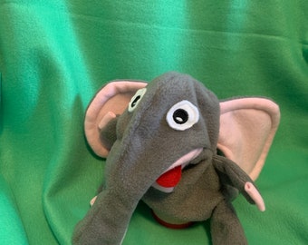 Toddler Safe Elephant Hand Puppet