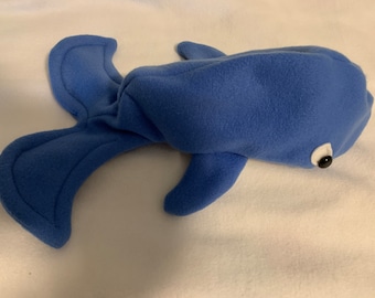 Blue Whale Hand Puppet