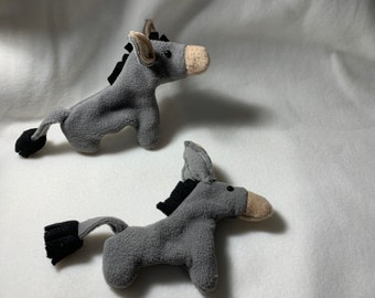 Little donkey finger puppet