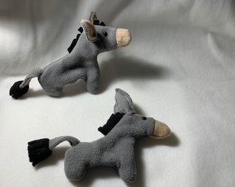 Little donkey finger puppet