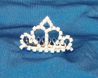 Mini Rhinestone Doll Tiara  - 0004