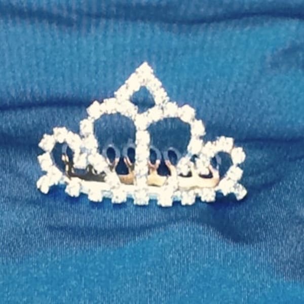 Mini Rhinestone Doll Tiara  - 0004