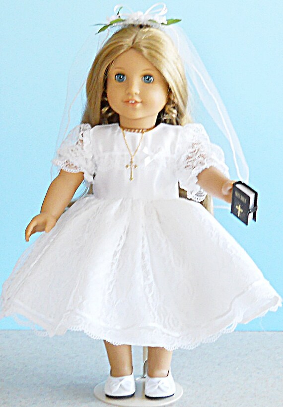 american girl first communion dress