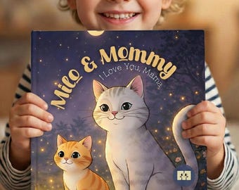 Personalized Mother's Day Book, Dear Mommy from Custom Child, New Mom Story Book, First Time Mom Gift To Mom, Gift For Mom & Child
