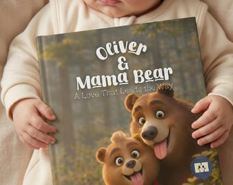 Libro personalizzato per la festa della mamma, regalo per neomamme, libro di storie per neomamme, regali per neomamme, alla mamma, regalo di compleanno per mamma e figli