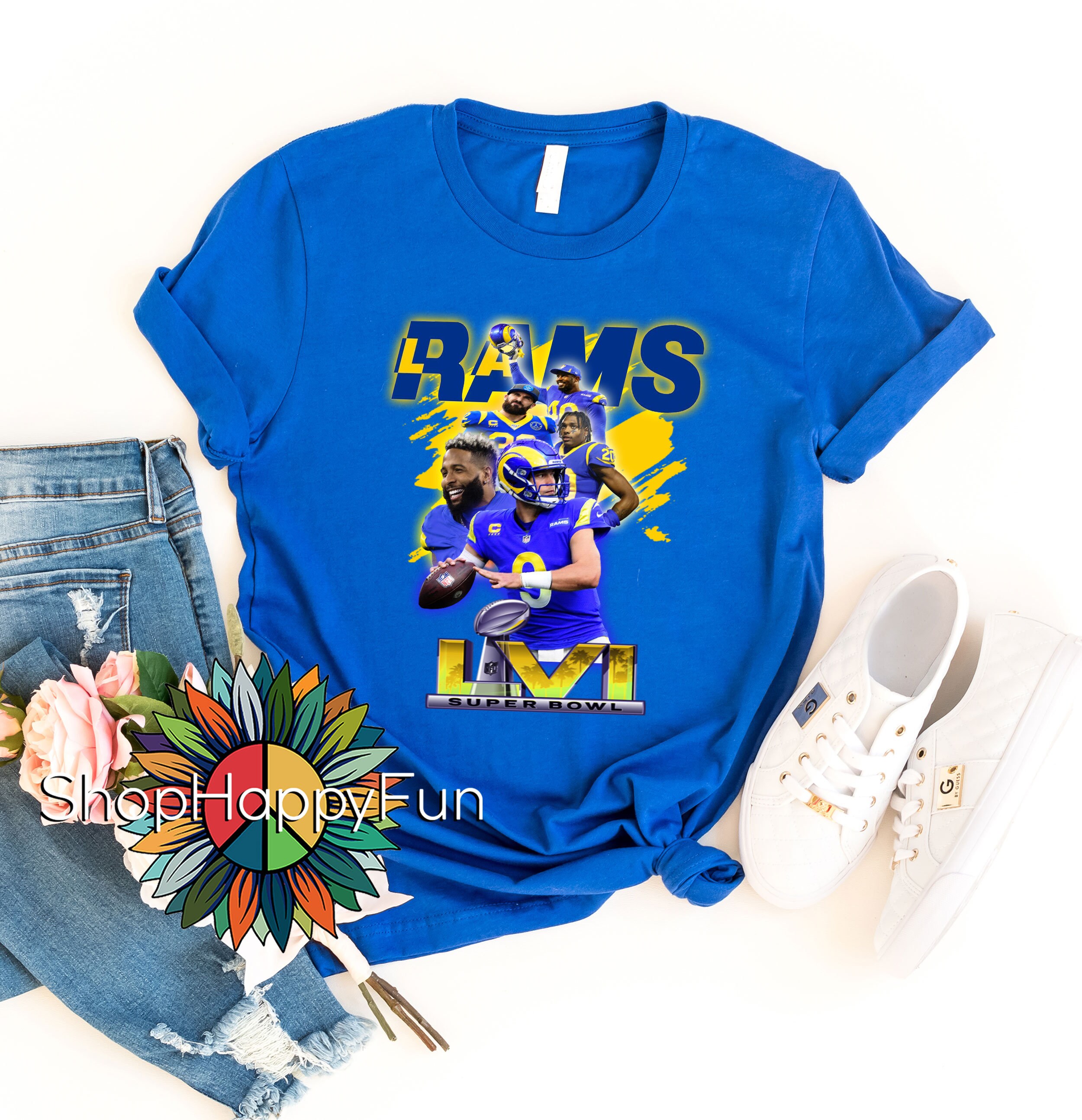 LVI Super Bowl Los Angeles Rams T Shirt