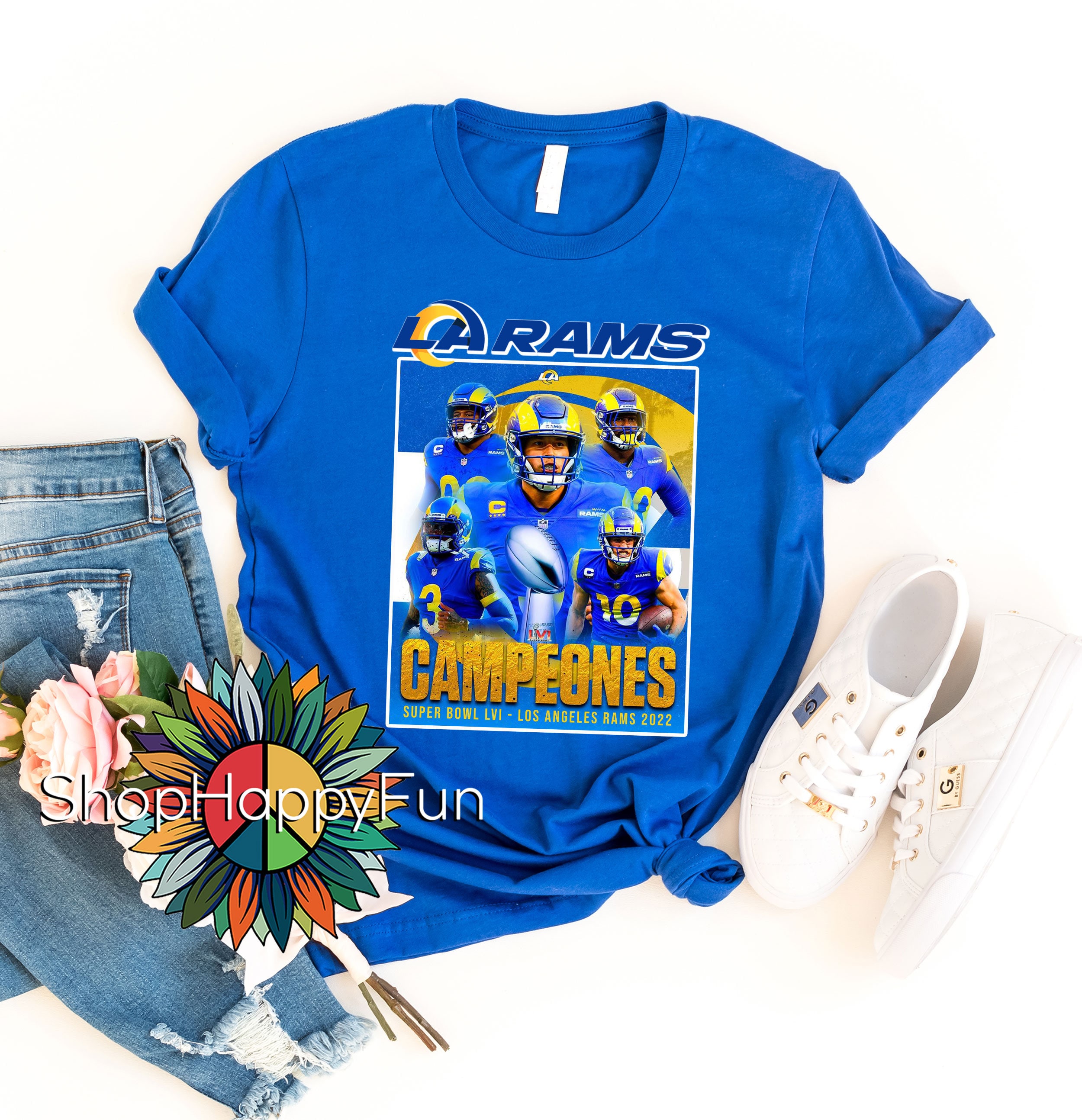 Los Angeles Rams Super Bowl Bound LVI 2022 Tshirt