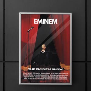 Eminem | Eminem album poster | Eminem The Eminem Show album | The Eminem Show poster | Poster | Wall art | Home decor | Wall decor