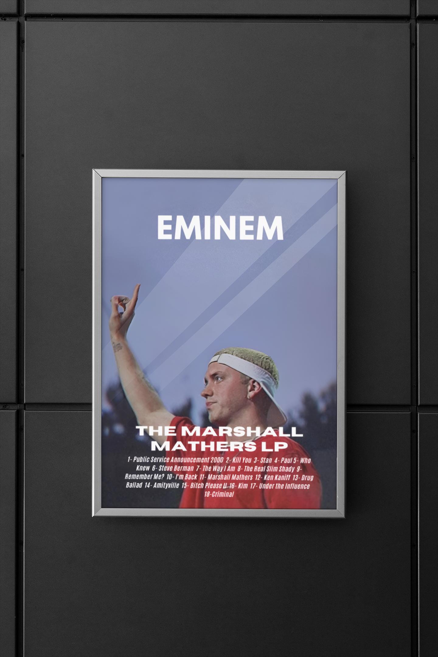 Marshall Mathers Lp Poster - Etsy Marshall Mathers Lp Poster - Etsy