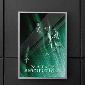 Matrix Revolutions | Matrix Revolutions Poster | Matrix Revolutions Film Posters | movie Poster | Poster | Wall art | Home decor |Wall decor