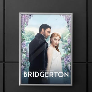 Bridgerton | Bridgerton poster | Bridgerton Film Poster | Bridgerton Movie Poster |  Poster | Wall art | Home decor | Wall decor