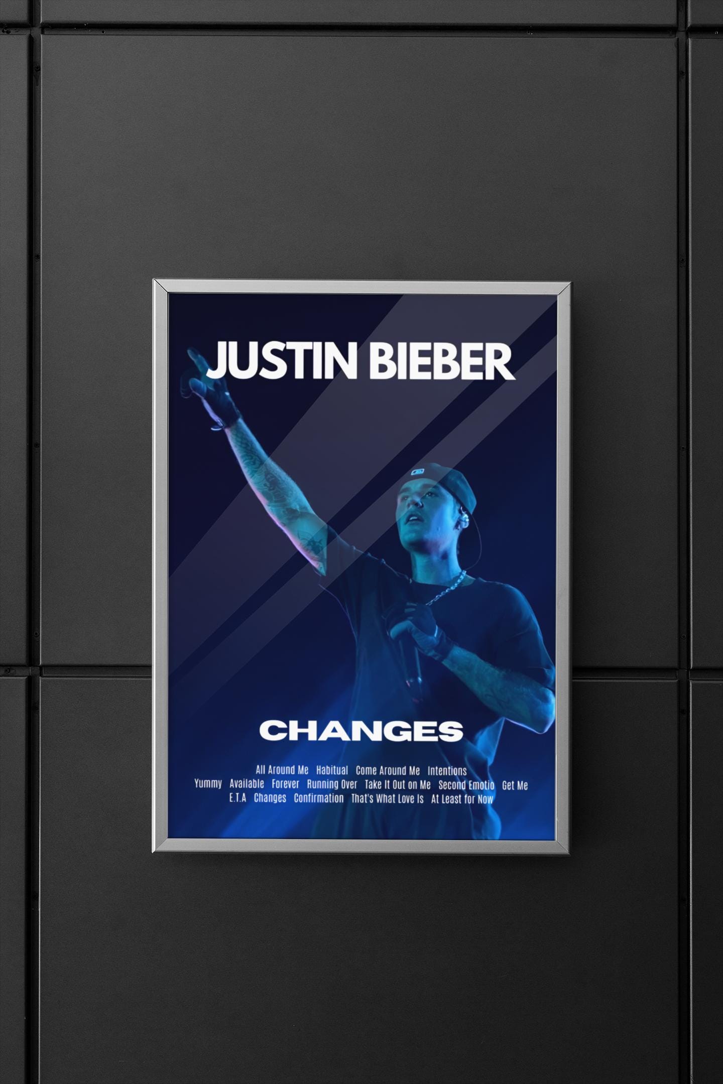 Justin Bieber Changes Poster - Etsy