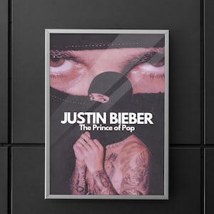 Poster | Wall art | Home decor | Wall decor | Justin Bieber | Justin bieber Iconic | Justin Bieber Album Art | Justin Iconic album poster