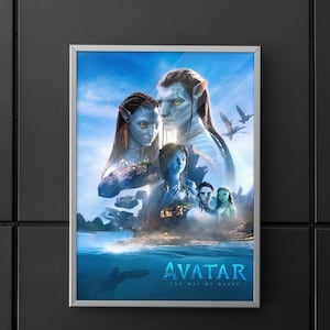 Avatar De weg van het water | Avatar The Way of Water-filmposters | Tv-filmposters | Poster | Kunst aan de muur | Woondecoraties | Wanddecoratie