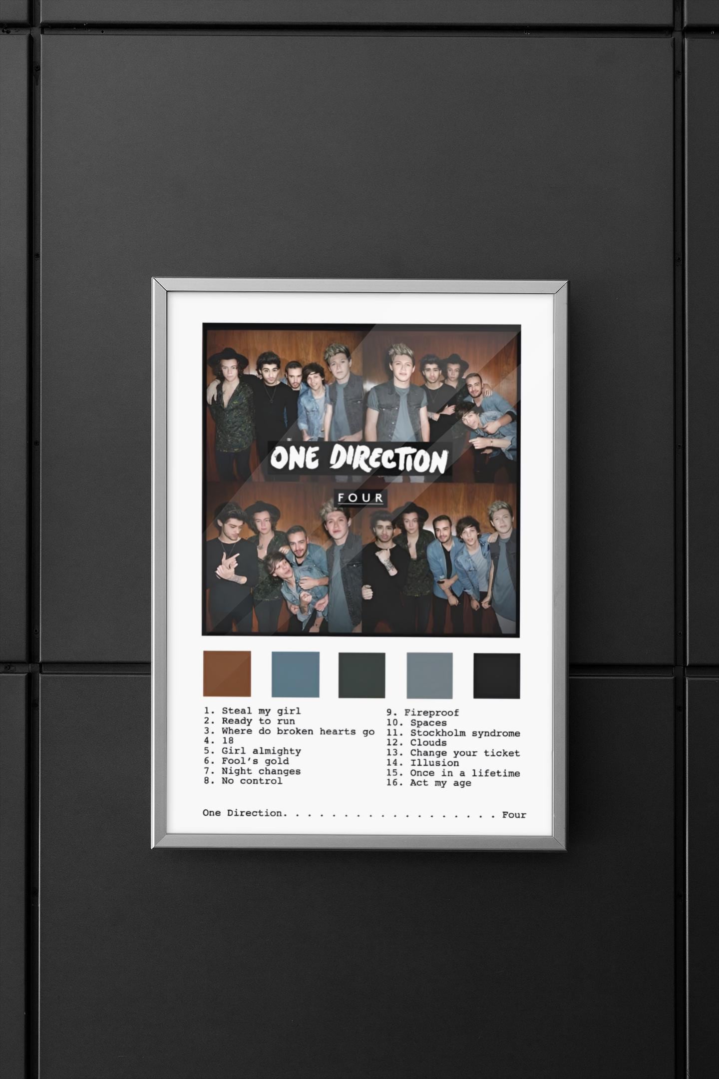 One Direction Four - Etsy