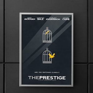 The Prestige | The Prestige Poster | The Prestige Film Posters | movie Poster | Poster | Wall art | Home decor | Wall decor