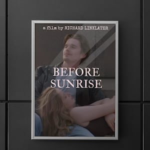 Before Sunrise | Before Sunrise Film Posters | Before Sunrise | Poster | Wall art | Home decor | Wall decor