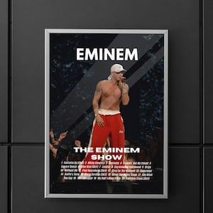 Eminem | Eminem album poster | Eminem The Eminem Show album | The Eminem Show poster | Poster | Wall art | Home decor | Wall decor