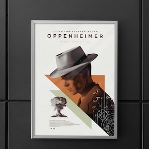 Oppenheimer | Oppenheimer poster | Oppenheimer Film Posters | TV Film Posters | Poster | Wall art | Home decor | Wall decor