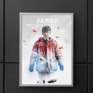 Fargo | Fargo Poster | Fargo Film Posters | Fargo movie Poster | Poster | Wall art | Home decor | Wall decor
