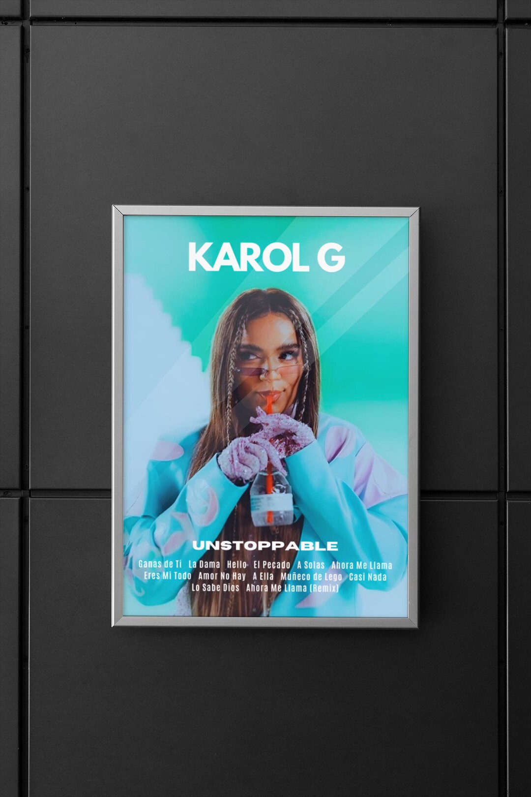 Poster | Wall Art | Home Decor | Wall Decor | Karol G | Karol G ...