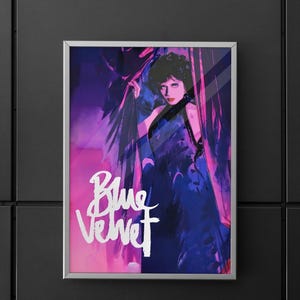 ブルーベルベット デヴィッド・リンチ 10.5x15.25 日本映画