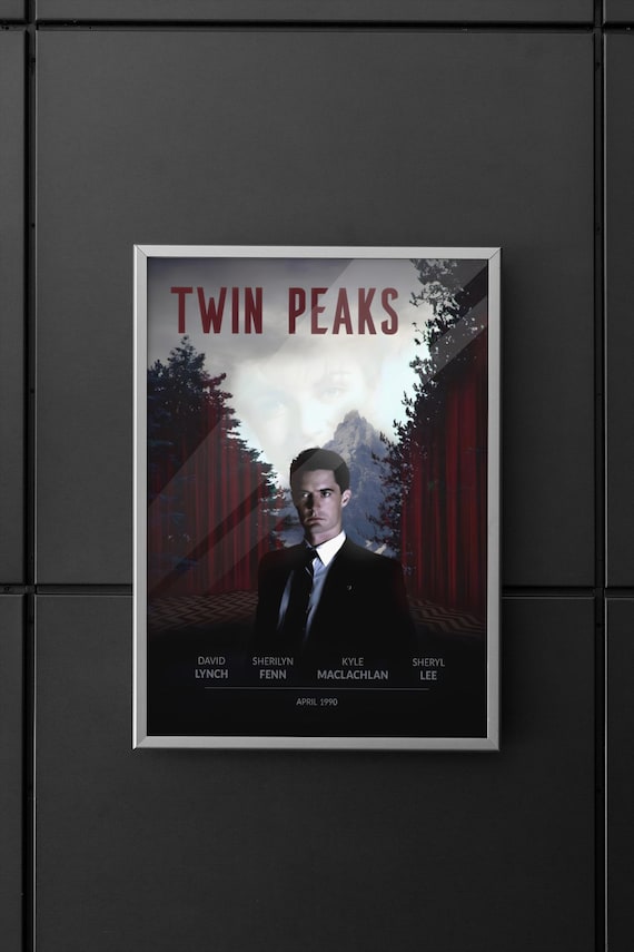 Twin Peaks Twin Peaks Poster Twin Peaks Film Posters Movie Poster  Poster |Wall art |Home decor Wall decor
