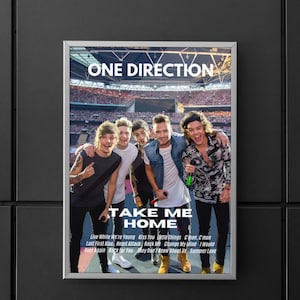 One Direction | One Direction Take Me Home album | Take Me Home poster | Poster | Wall art | Home decor | Wall decor