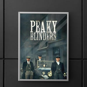 Peaky Blinders | Peaky Blinders Posters | Peaky Blinders Series Poster | Poster | Wall art | Home decor | Wall decor