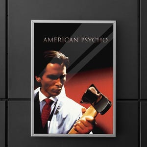 American Psycho | American Psycho Film Posters | American Psycho Poster | Poster | Wall art | Home decor | Wall decor