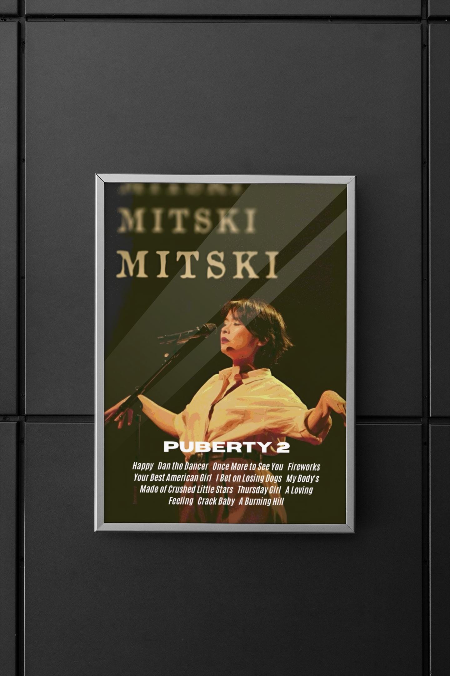 Mitski | Mitski Puberty 2 Album | Puberty 2 Poster | Puberty