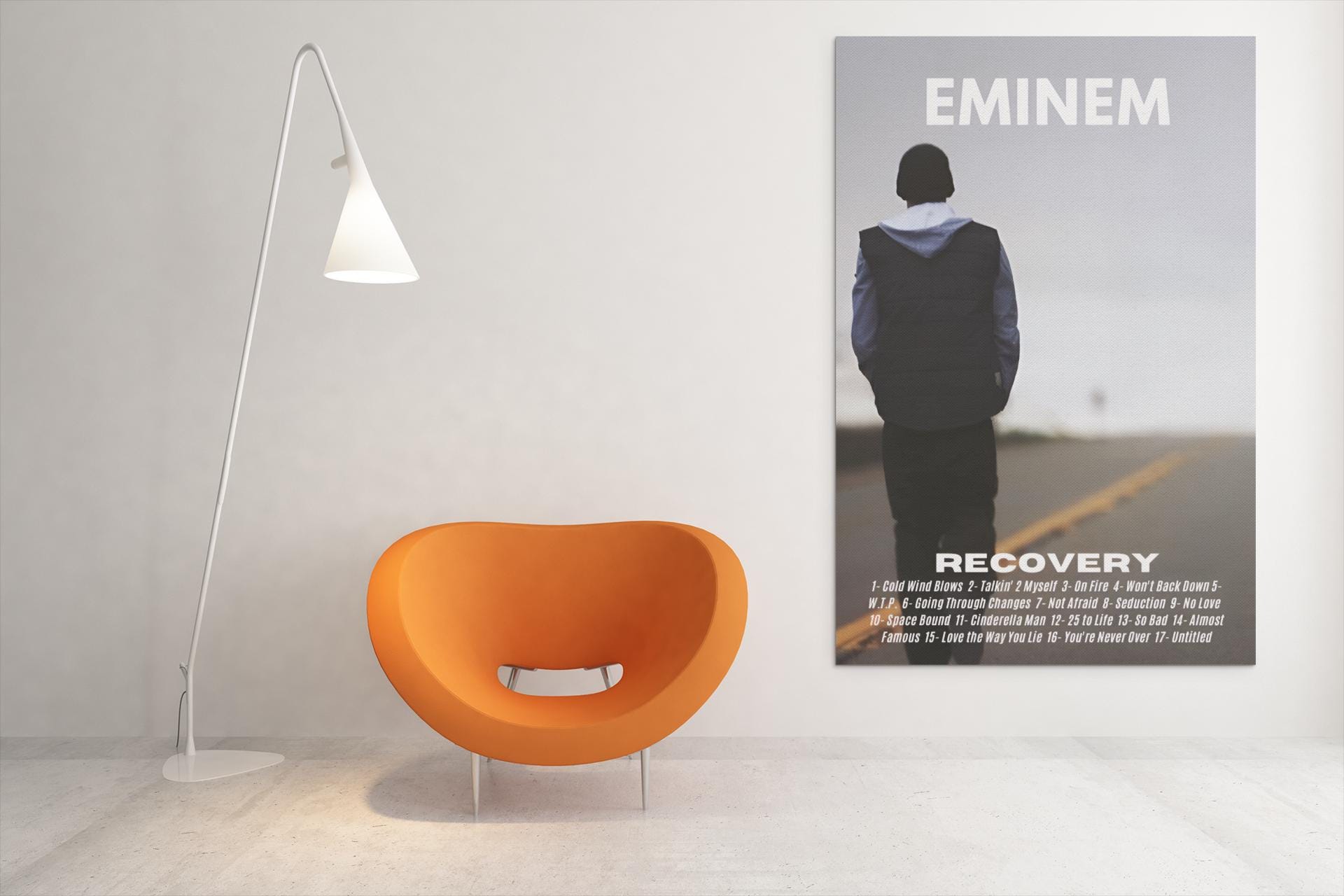 【額縁付き】 EMINEM Recovery リカバリー A2ポスター Recovery - Eminem – POSTERSDROP