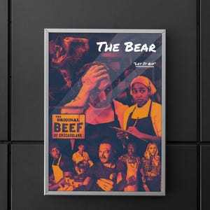 The Bear | The Bear Poster |The Bear movie Poster | The Bear film Poster | Poster | Wall art | Home decor |  Poster | Wall decor